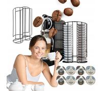 relaxdays Porte-capsules Tassimo pour 32 capsules