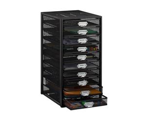 Relaxdays Porte-courriers 10 étages