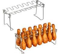 relaxdays Porte-cuisses de poulet, lot de 2
