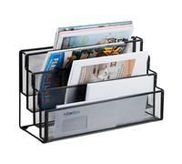 Relaxdays Porte-documents en métal