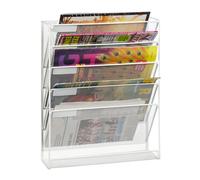 Relaxdays Porte-journaux mural