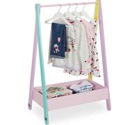 relaxdays Porte-manteaux pour enfants