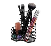 relaxdays Porte-pinceaux avec 3 compartiments