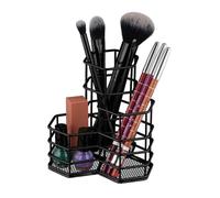 relaxdays Porte-pinceaux avec 3 compartiments