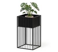 Relaxdays Support pour Fleurs A, métal, 61 x 30,5 x 30,5 cm, Noir