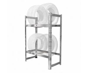 Relaxdays Porte-pneus 4-6