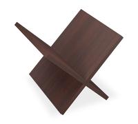 Relaxdays Porte-revues en bois design X