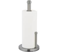 relaxdays Porte-rouleau de cuisine en acier inoxydable
