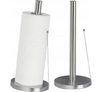 relaxdays Porte-rouleau de cuisine inox debout
