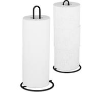 relaxdays Porte-rouleau de cuisine, lot de 2