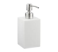 Relaxdays Porte-savon liquide pompe en inox carré