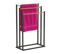 Relaxdays Porte-serviettes 3 barres