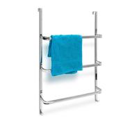 Relaxdays Porte-serviettes 3 barres inox