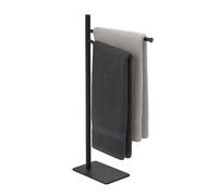 Relaxdays Porte-serviettes avec 2 barres mobiles