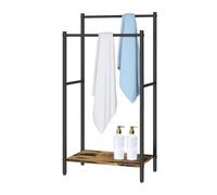 Relaxdays Porte-serviettes avec étagère