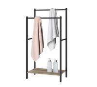 Relaxdays Porte-serviettes avec étagère