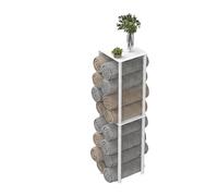 Relaxdays Porte-serviettes mural rouleaux