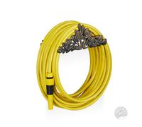 Relaxdays Porte, Support Tuyau arrosage, Fonte Fer HxlxP: 13 x 27 x 15 cm, Bronze