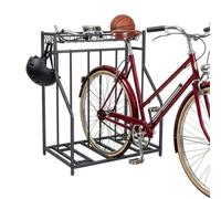 Relaxdays Porte-vélos au sol avec panier