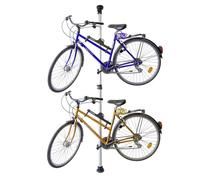 Relaxdays Porte-vélos téléscopique pour 2 vélos