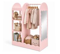 Relaxdays Porte-manteau enfant avec miroir