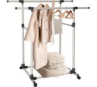 relaxdays Portemanteau 2 barres