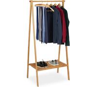relaxdays Portemanteau en bambou pliable