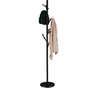 relaxdays Portemanteau noir en forme d'arbre