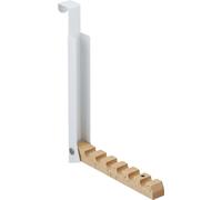 relaxdays Portemanteau pliable blanc