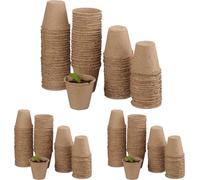 relaxdays Pots de culture 240 pièces