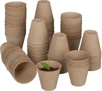 relaxdays Pots de culture en kit de 120 pièces