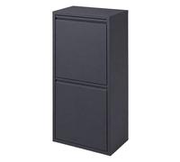 Relaxdays Poubelle 3 compartiments 40 l
