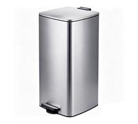Relaxdays Poubelle 60 L inox