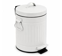 Relaxdays Poubelle cosmétique rétro 3 L