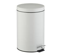 Relaxdays Poubelle de salle de bain 20 litres