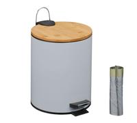 Relaxdays Poubelle de salle de bain