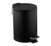 Relaxdays Poubelle de salle de bain 3 litres