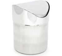 relaxdays Poubelle de table en inox 1,2 litre