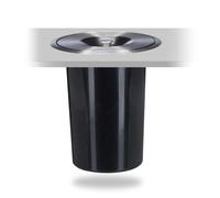 Relaxdays Poubelle encastrable plan de travail