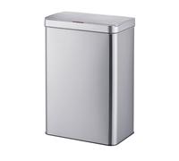 Relaxdays Poubelle inox avec capteur