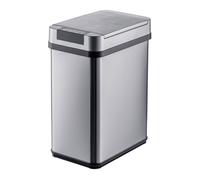 Relaxdays Poubelle inox avec capteur