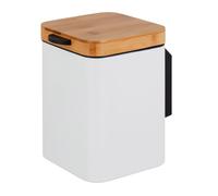 Relaxdays Poubelle murale cosmétique, 3 litres