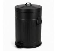 Relaxdays Poubelle rétro 20 l