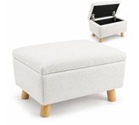 Relaxdays Repose-pieds avec rangement