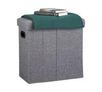 Relaxdays Tabouret de rangement pliable