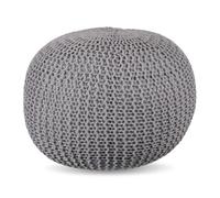 Relaxdays Pouf tricot