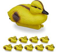 relaxdays Poussins en étang, lot de 10