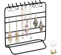 relaxdays Présentoir à bijoux Chaînes et boucles d'oreilles