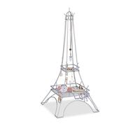 Relaxdays Présentoir à bijoux tour Eiffel
