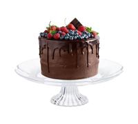 Relaxdays Présentoir à gâteaux transparent